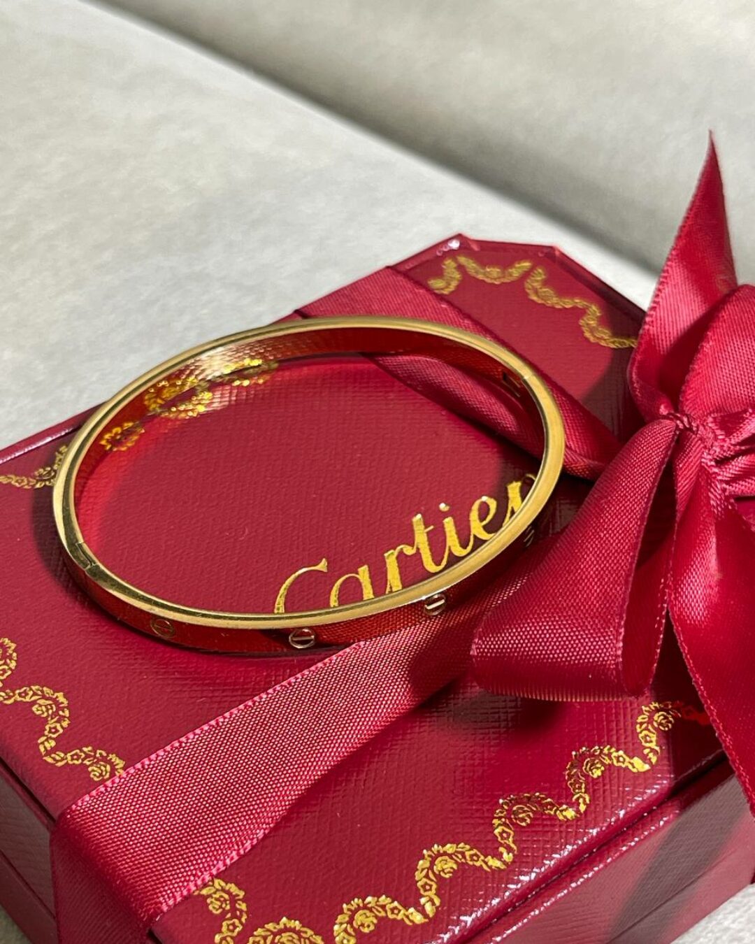 Браслет Cartier Love (тонкий)