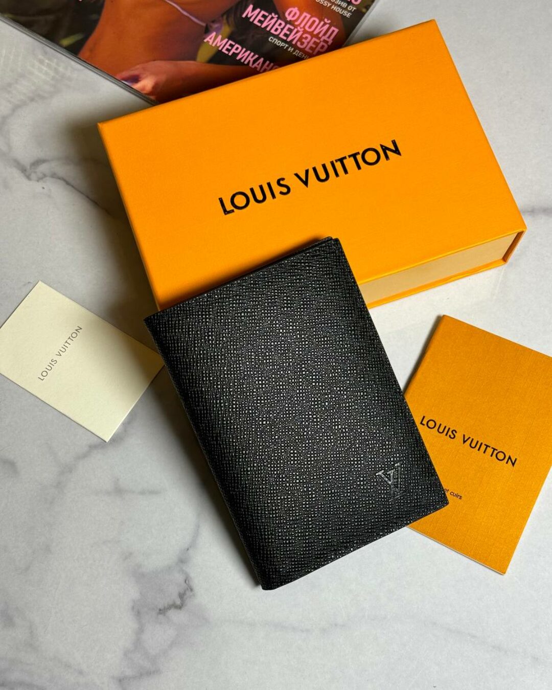 Обложка для паспорта Louis Vuitton (Premium)