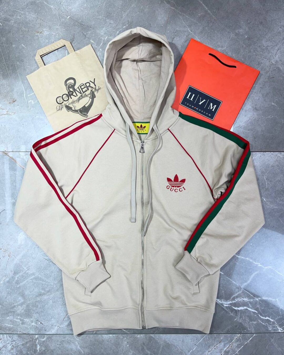 Zip-Худи Gucci x Adidas
