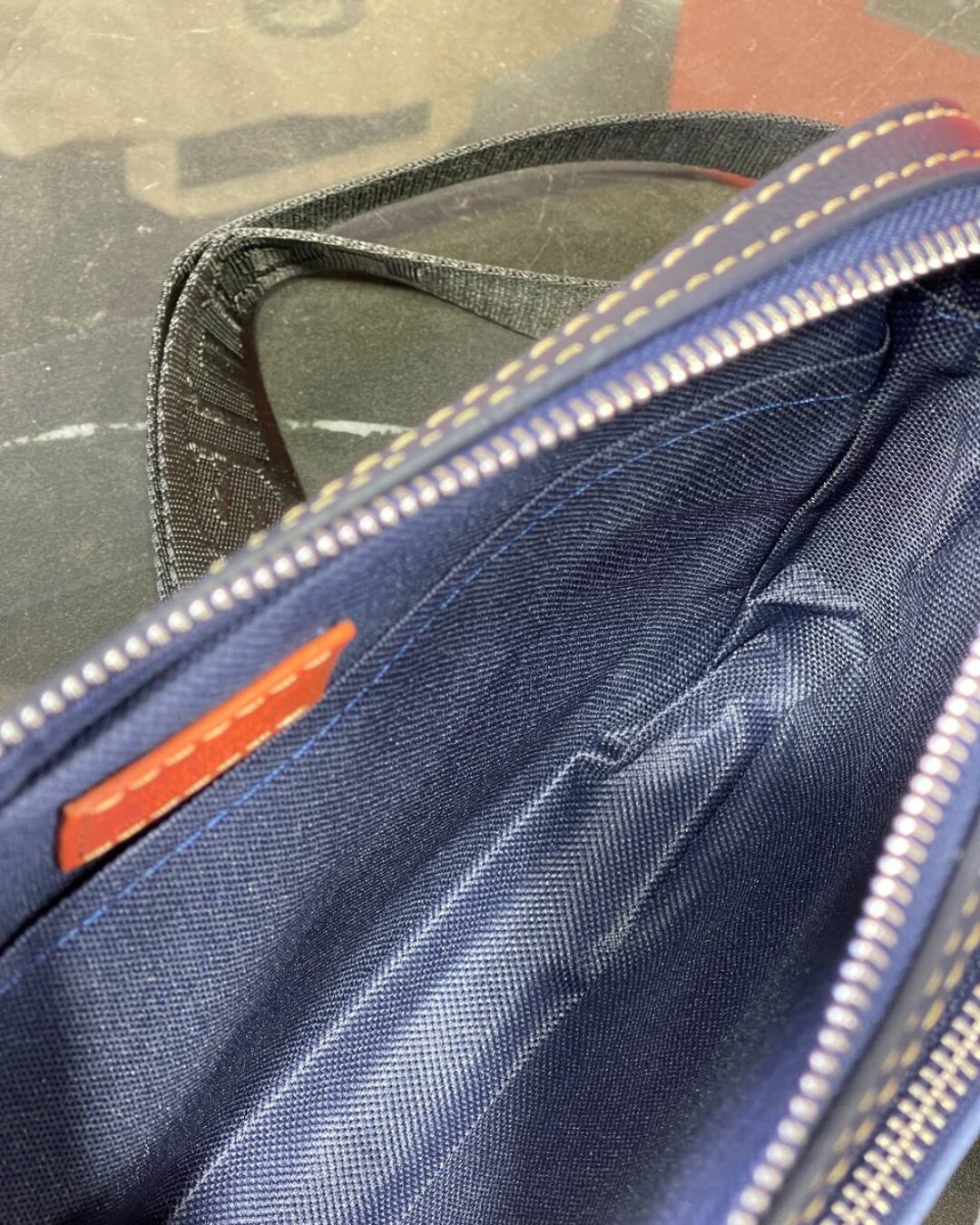 Сумка Louis Vuitton Trio messenger bag blue
