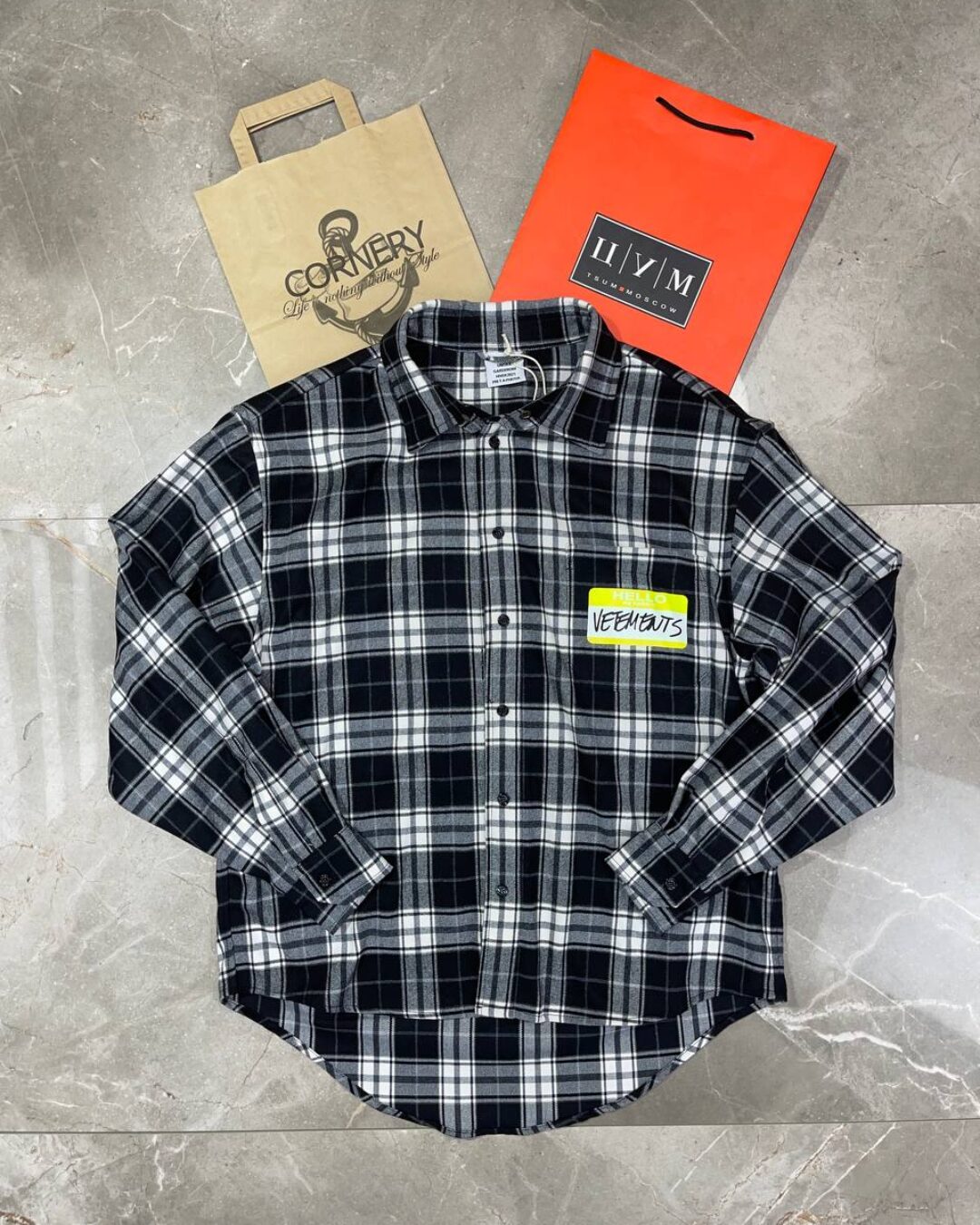 Рубашка Vetements — фото 3