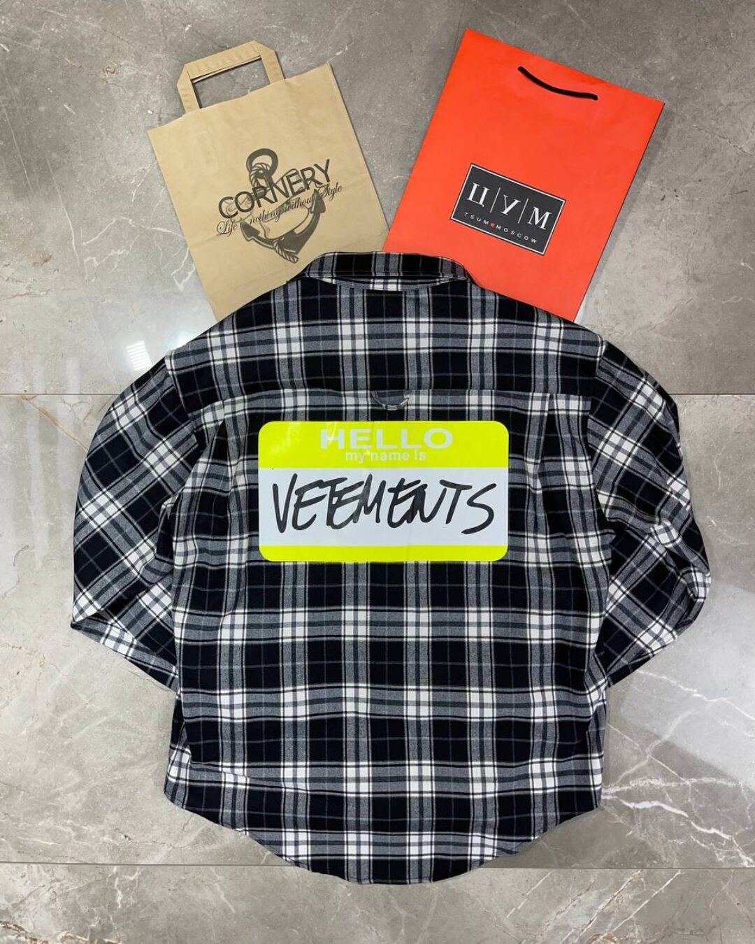 Рубашка Vetements — фото 4