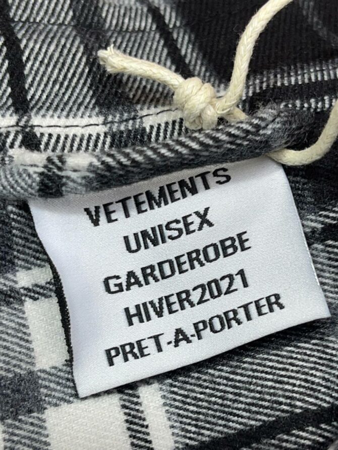 Рубашка Vetements