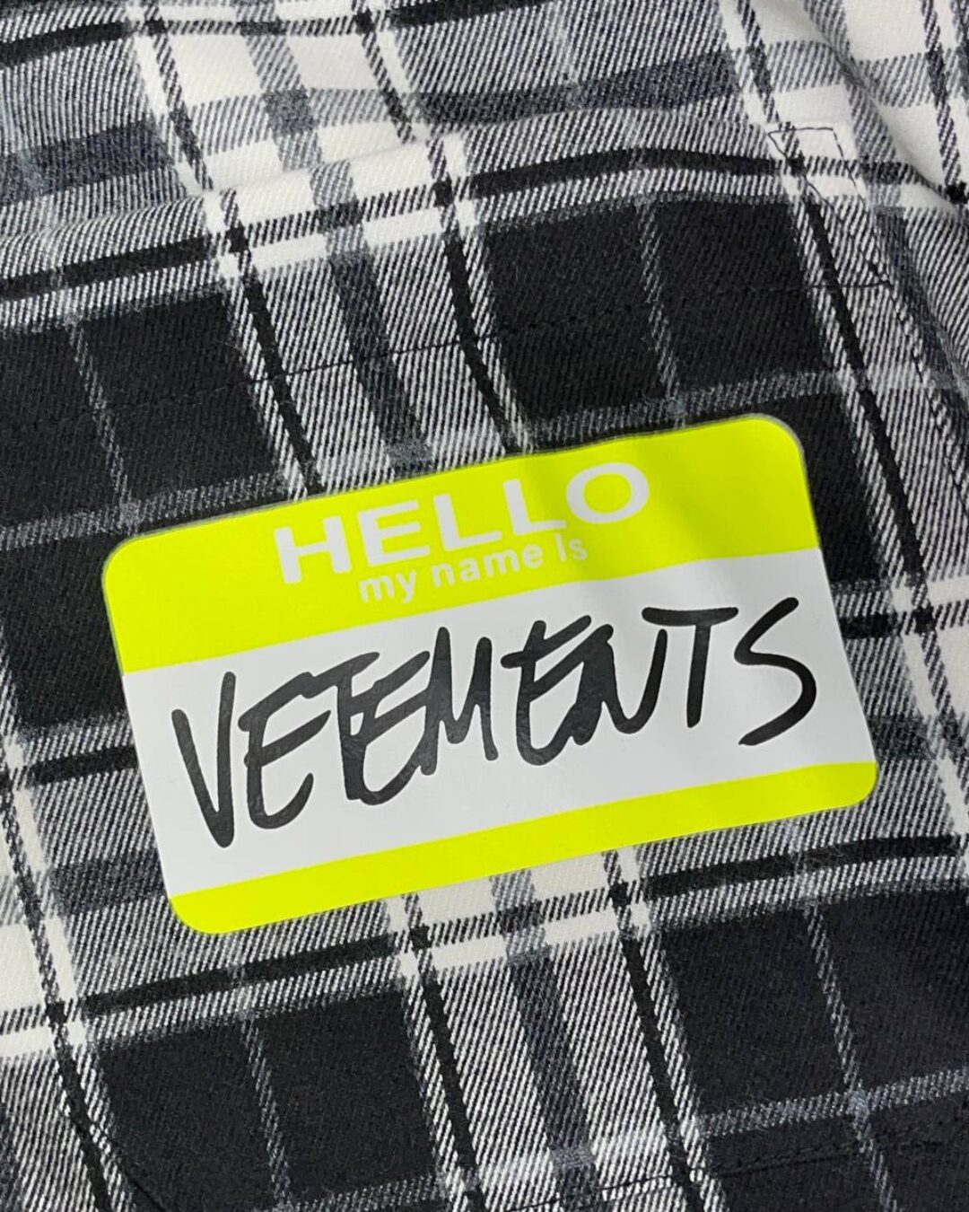 Рубашка Vetements — фото 7