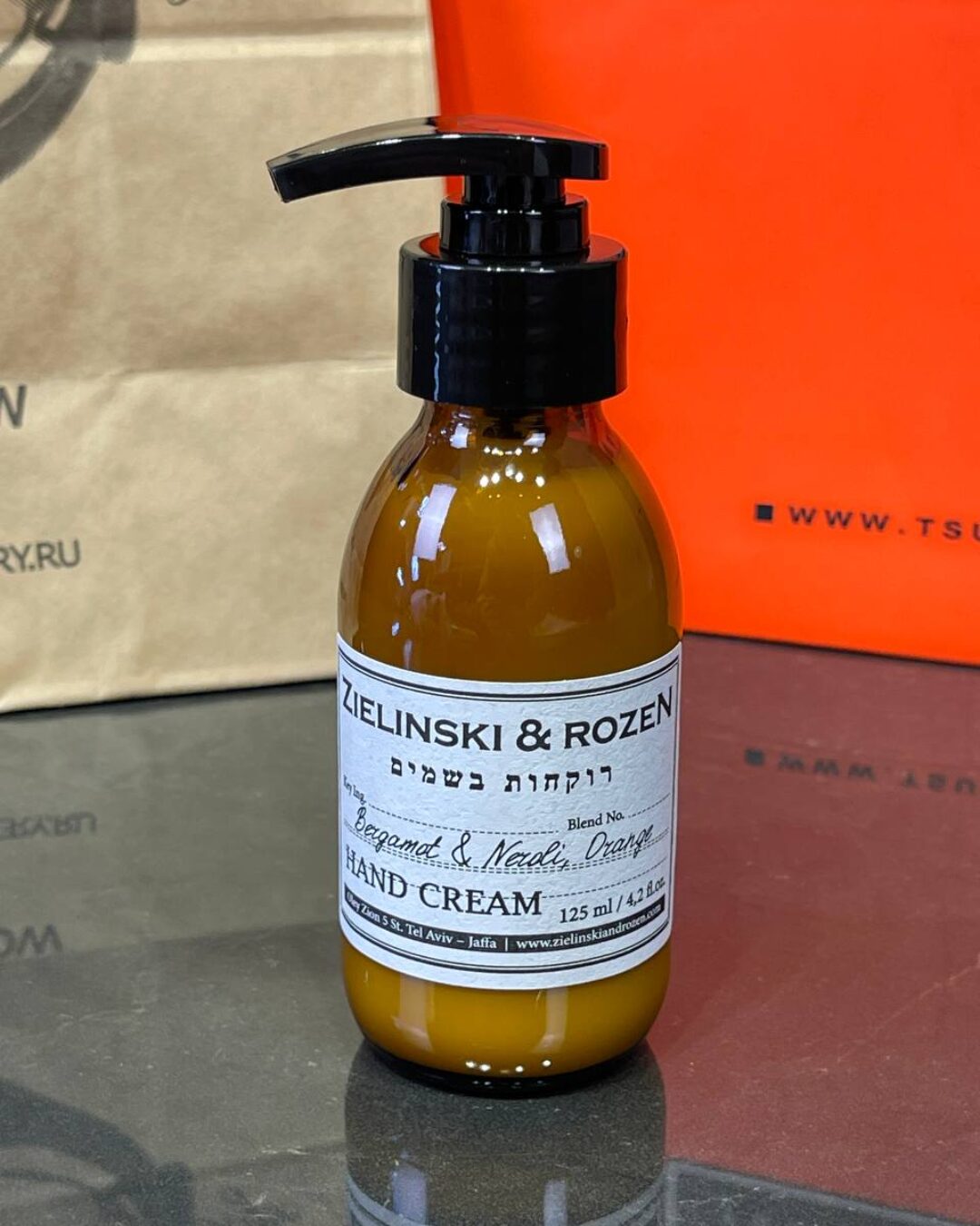 Крем для рук Zielinski & Rozen Bergamot & Neroli, Orange