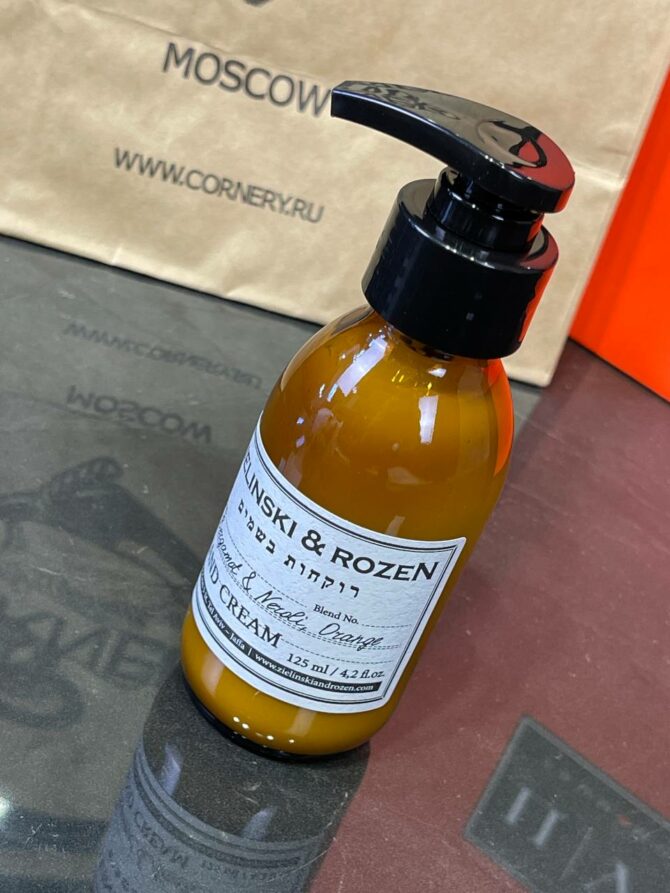 Крем для рук Zielinski & Rozen Bergamot & Neroli, Orange