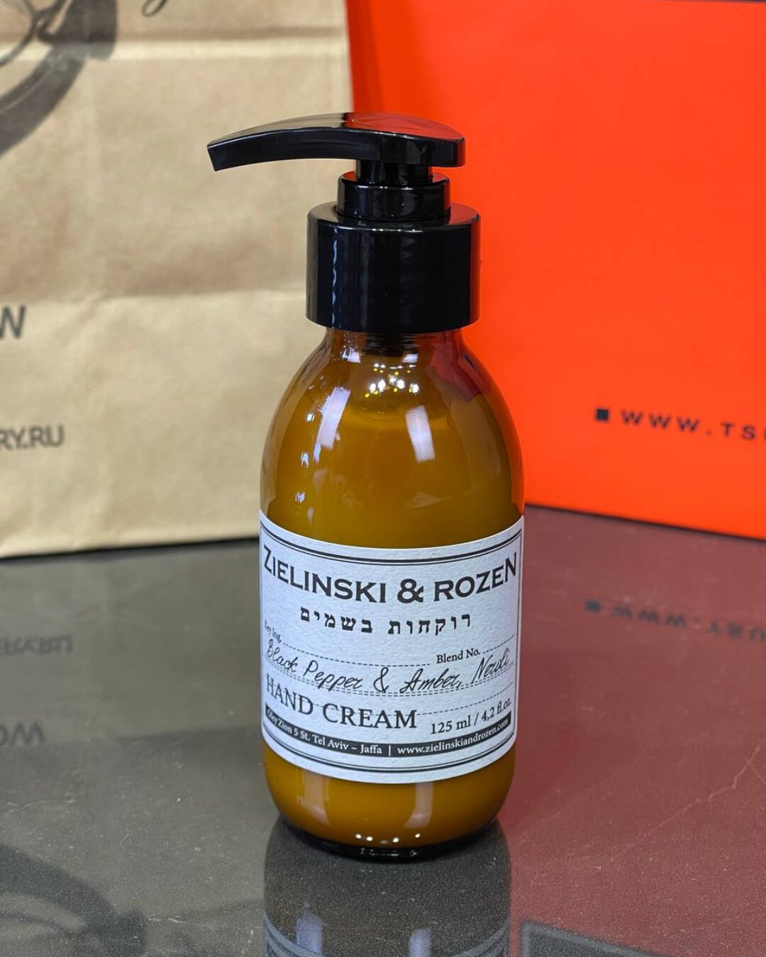 Крем для рук  Zielinski & Rozen Black Pepper & Amber, Neroli