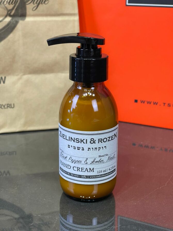 Крем для рук  Zielinski & Rozen Black Pepper & Amber, Neroli