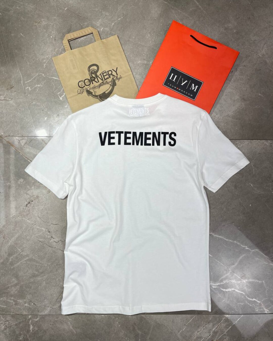 Футболка Vetements Logo — фото 10