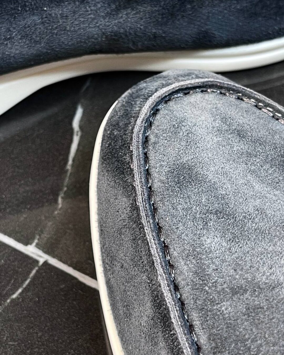 Лоферы Loro Piana L.Grey Blue — фото 6