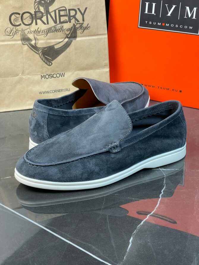 Лоферы Loro Piana L.Grey Blue