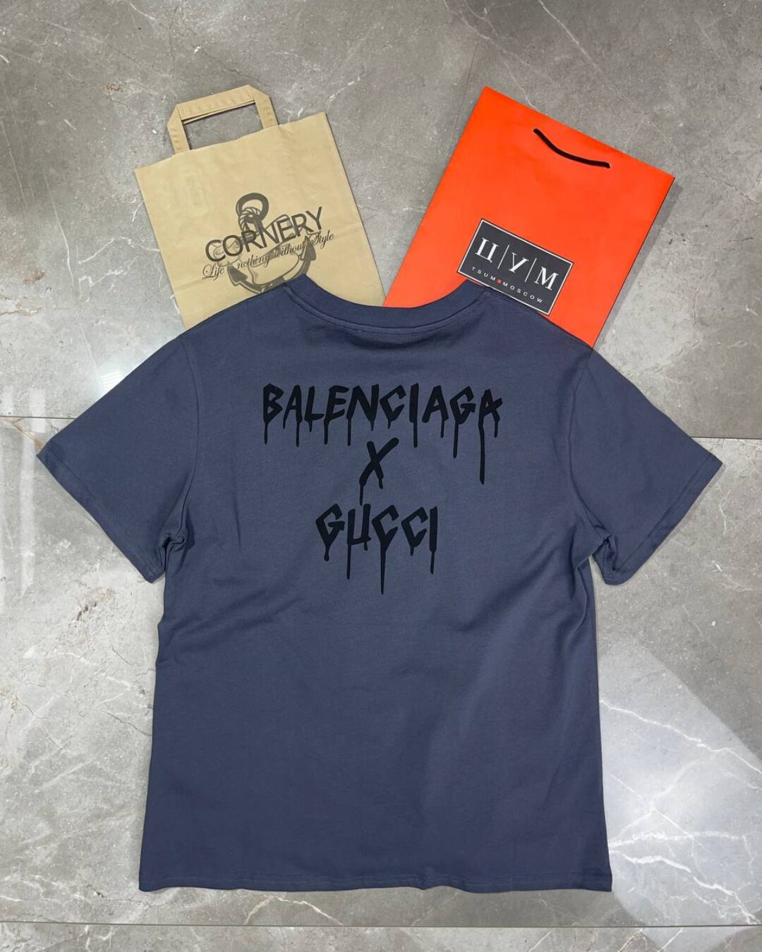 Футболка Gucci x Balenciaga — фото 2