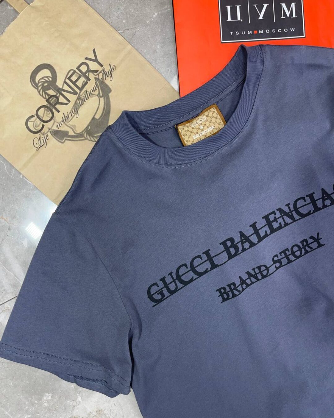 Футболка Gucci x Balenciaga — фото 3