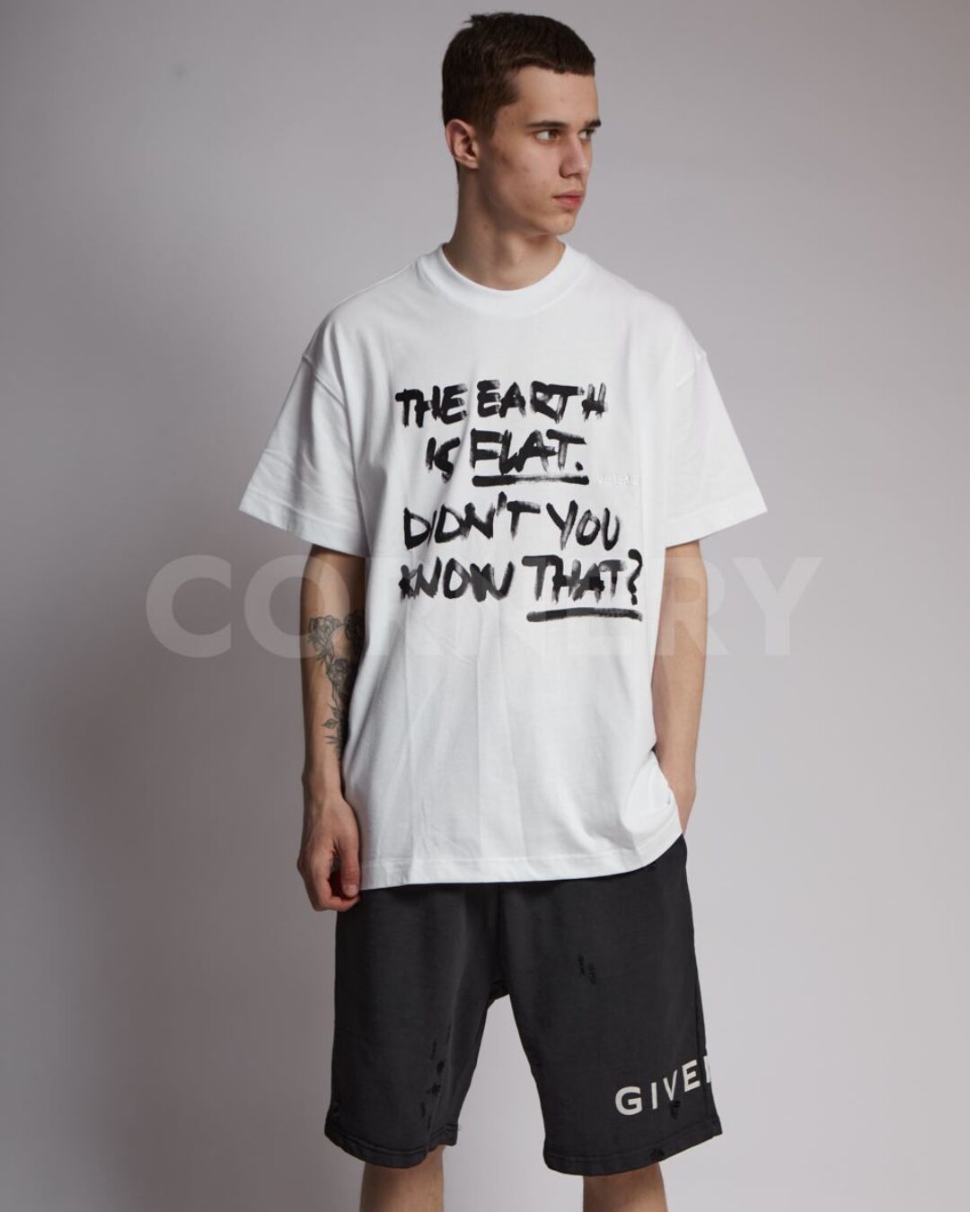 Футболка Vetements Flat Earth — фото 4