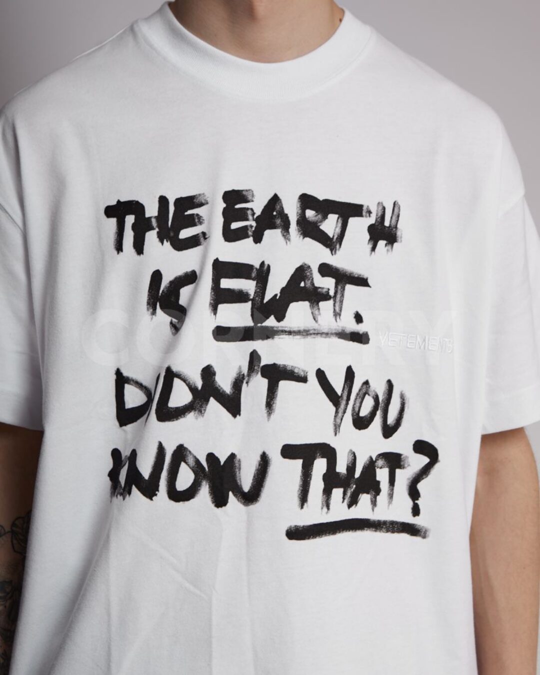 Футболка Vetements Flat Earth — фото 7