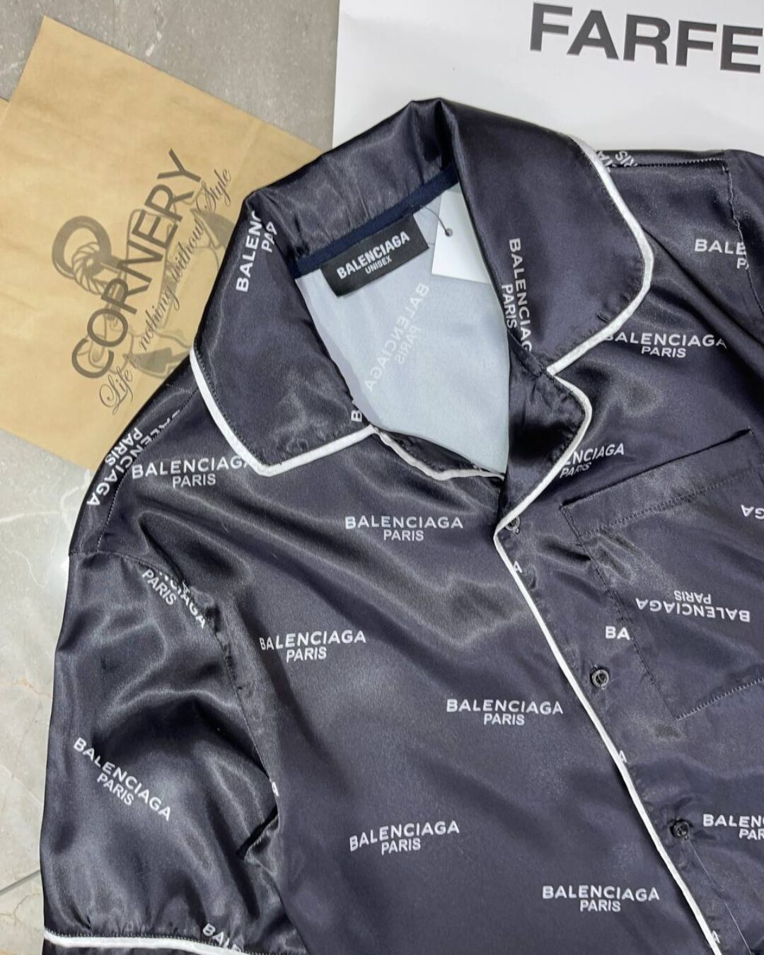 Рубашка Balenciaga — фото 5
