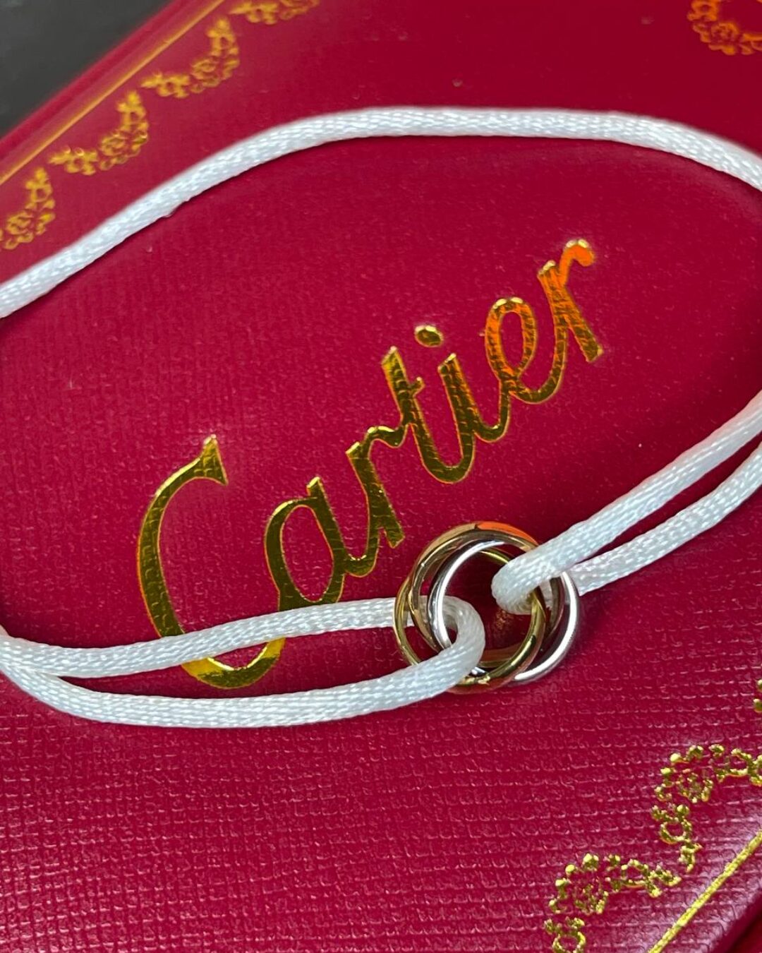 Браслет Cartier Trinity White