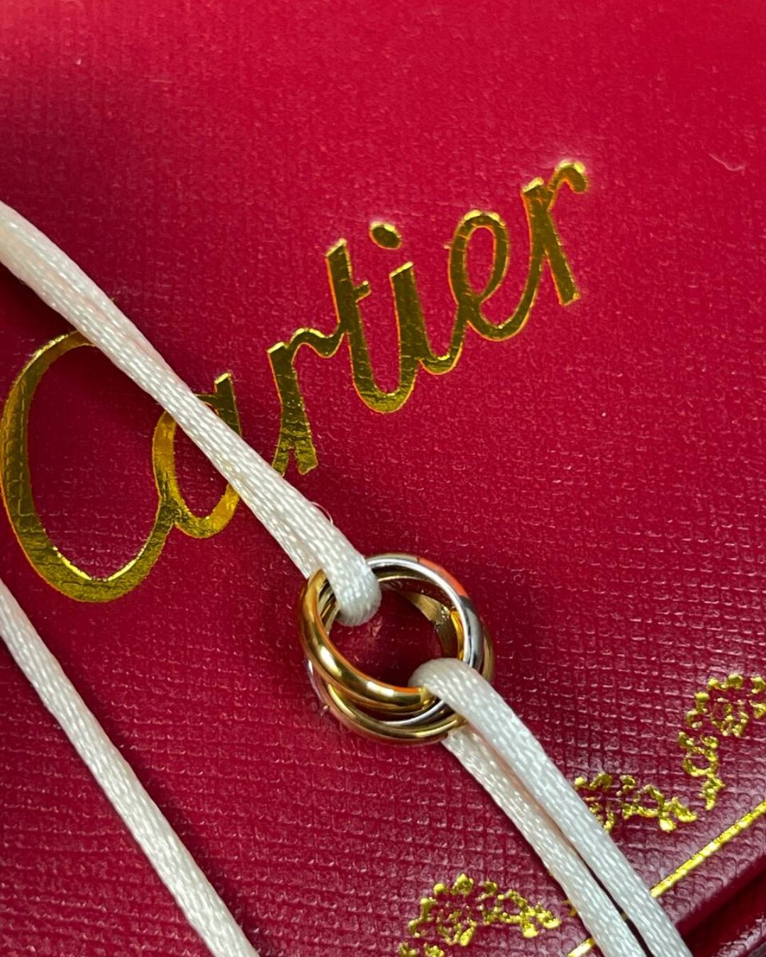 Браслет Cartier Trinity White