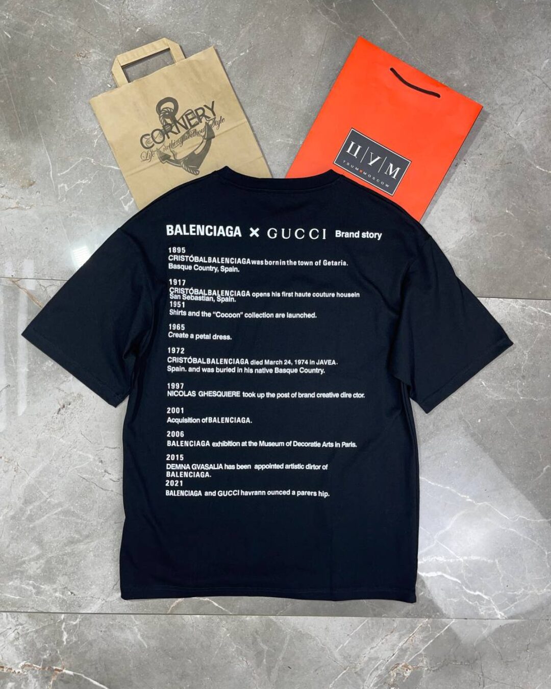Футболка Gucci x Balenciaga — фото 2