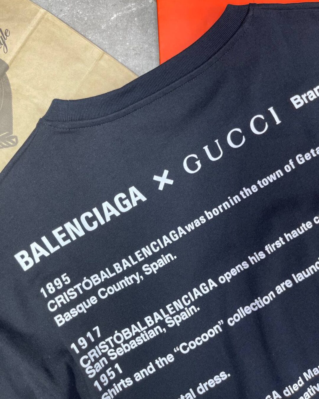 Футболка Gucci x Balenciaga — фото 8