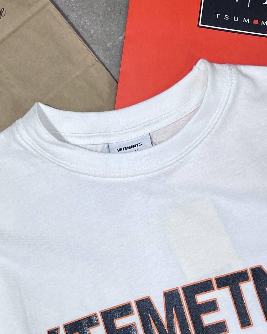 Футболка Vetements Think Dieftrefnly — фото 3