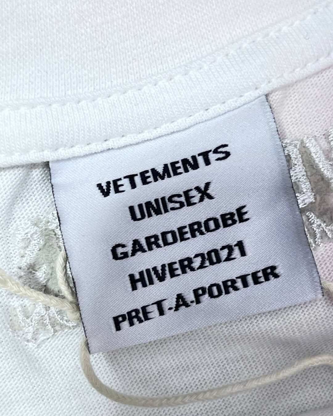 Футболка Vetements Think Dieftrefnly — фото 6