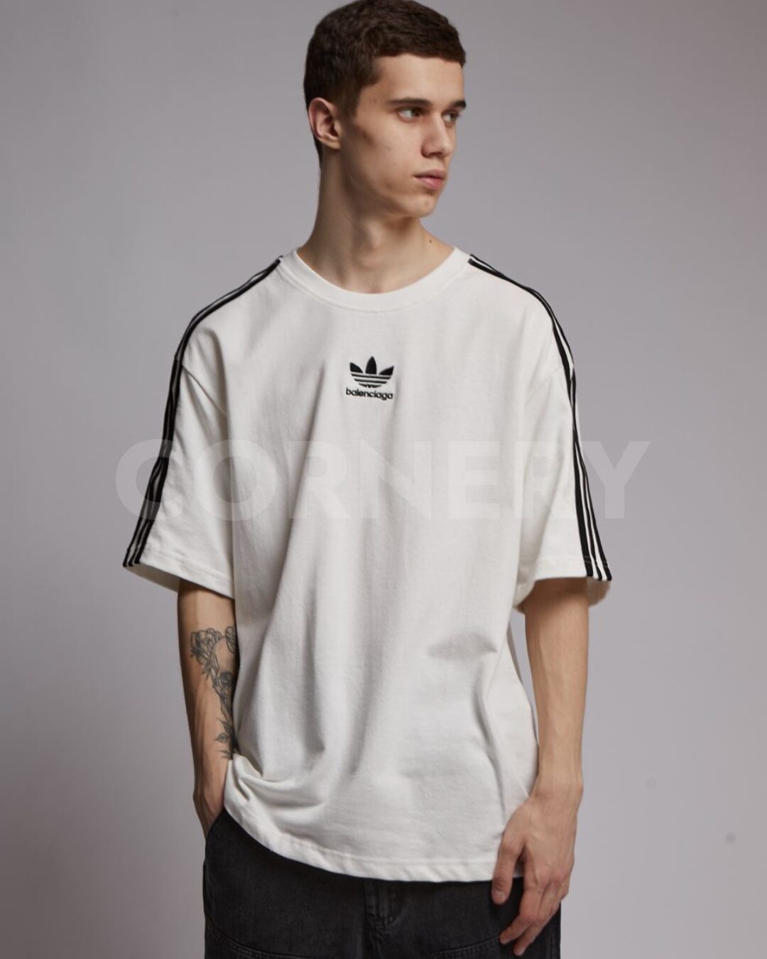 Футболка Balenciaga x Adidas — фото 4