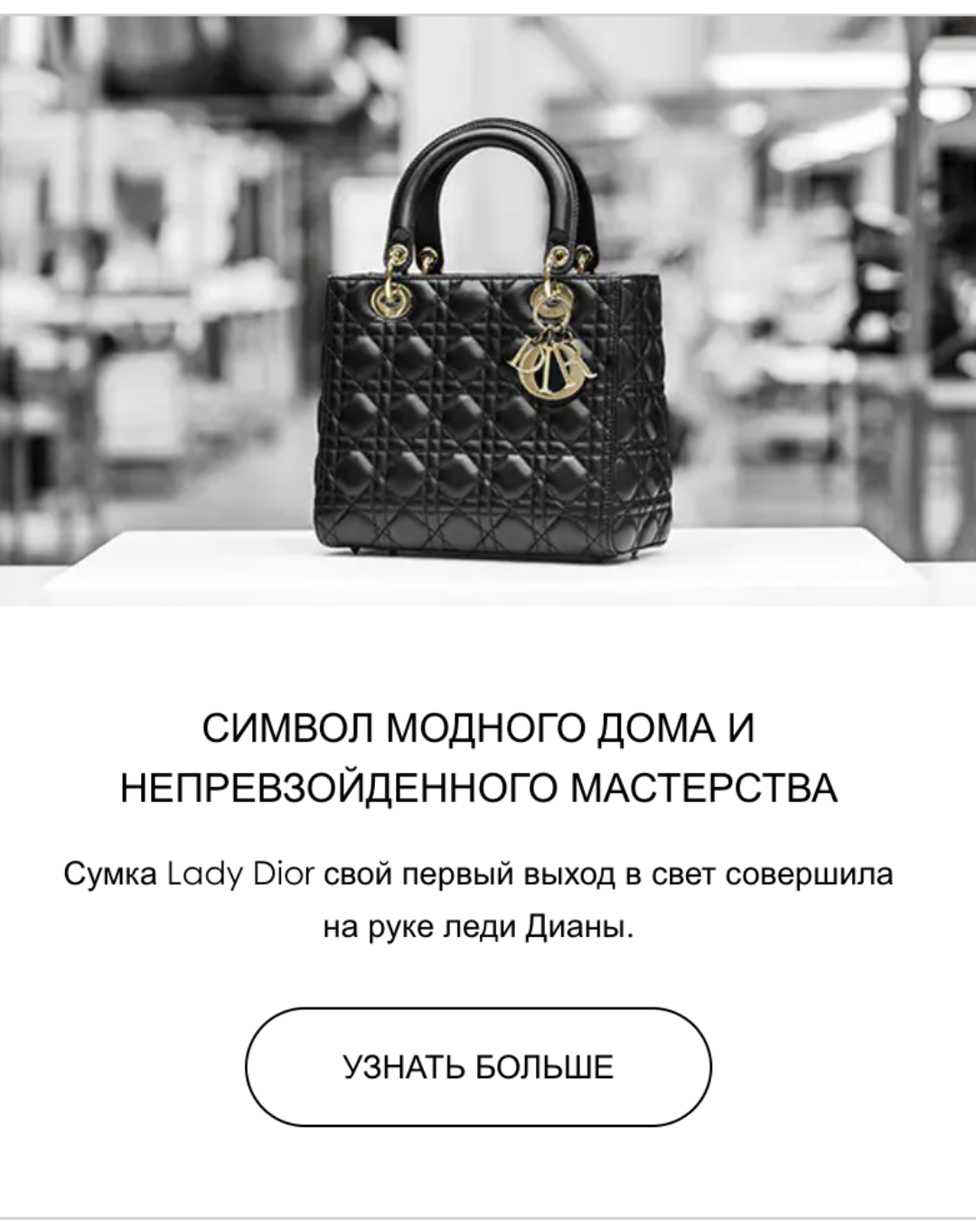 Сумка Lady Dior