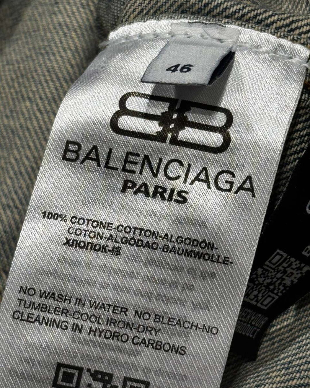 Джинсовка Balenciaga — фото 7