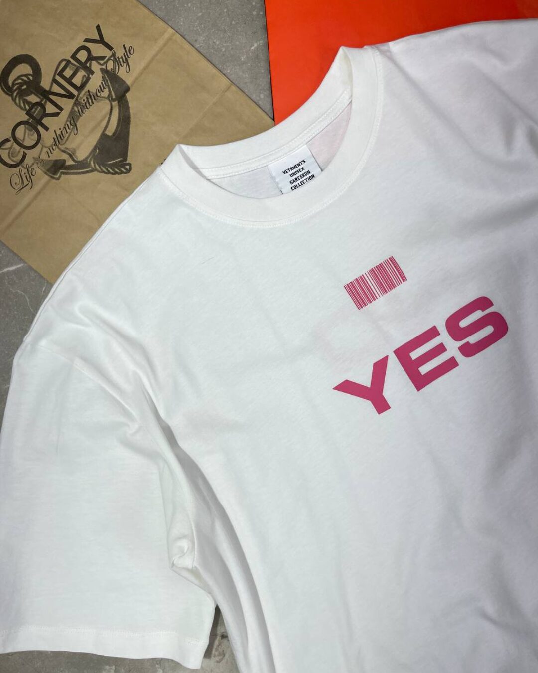Футболка Vetements Yes Or No — фото 4