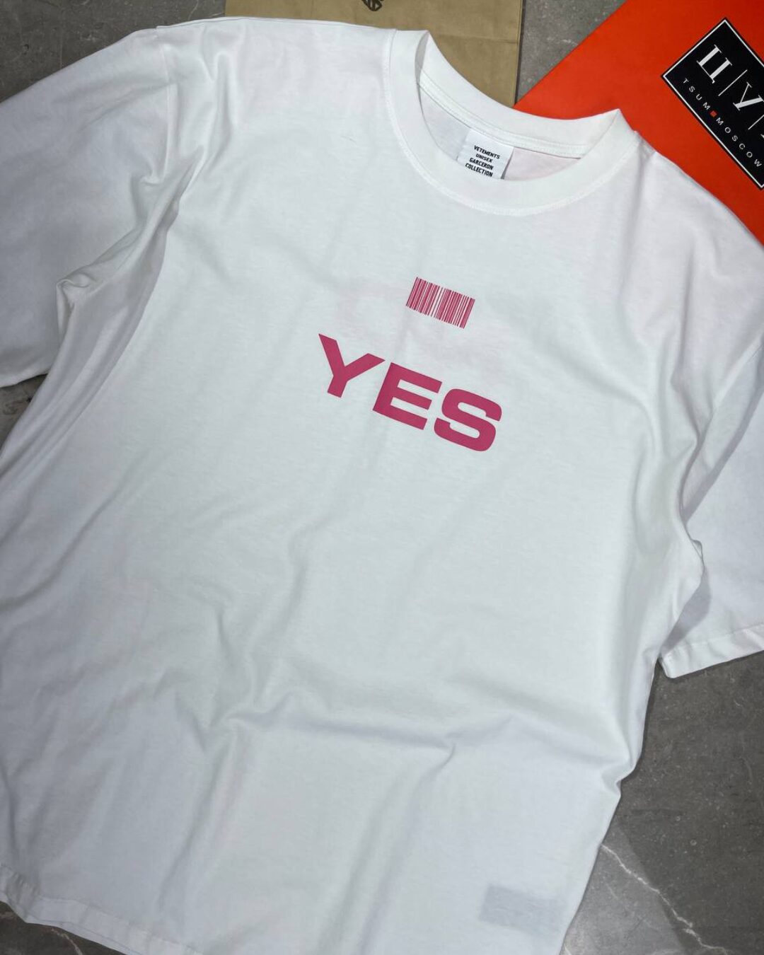 Футболка Vetements Yes Or No — фото 3