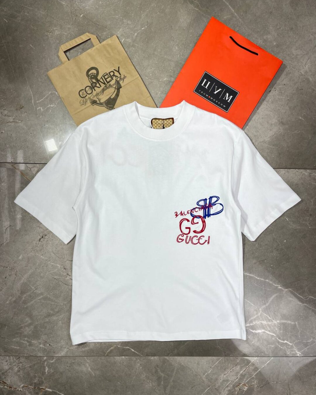 Футболка Gucci x Balenciaga