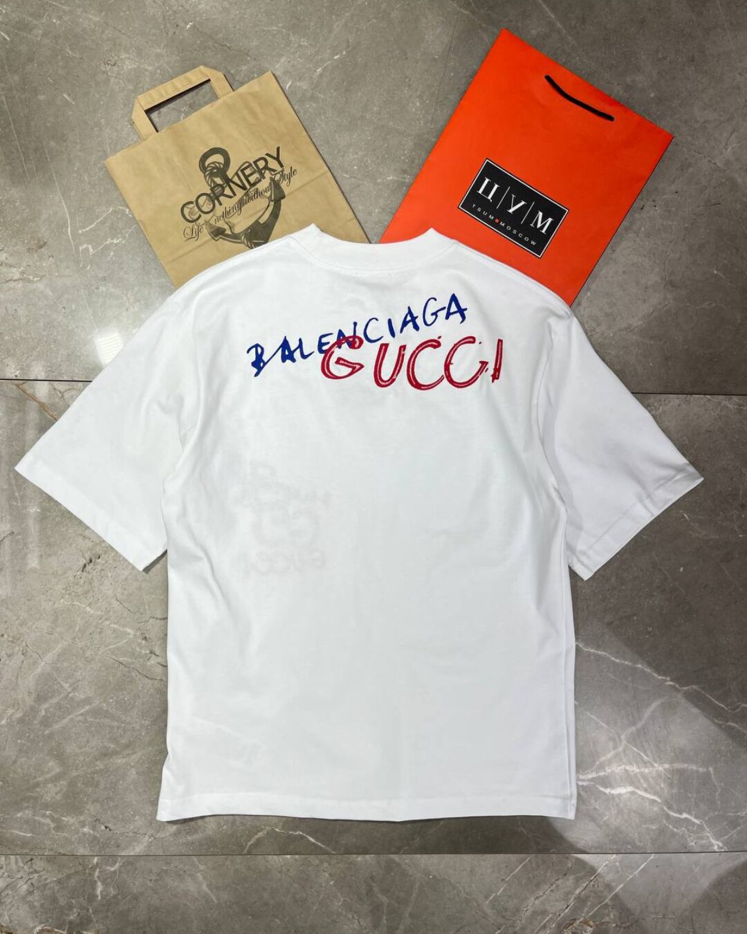 Футболка Gucci x Balenciaga — фото 2