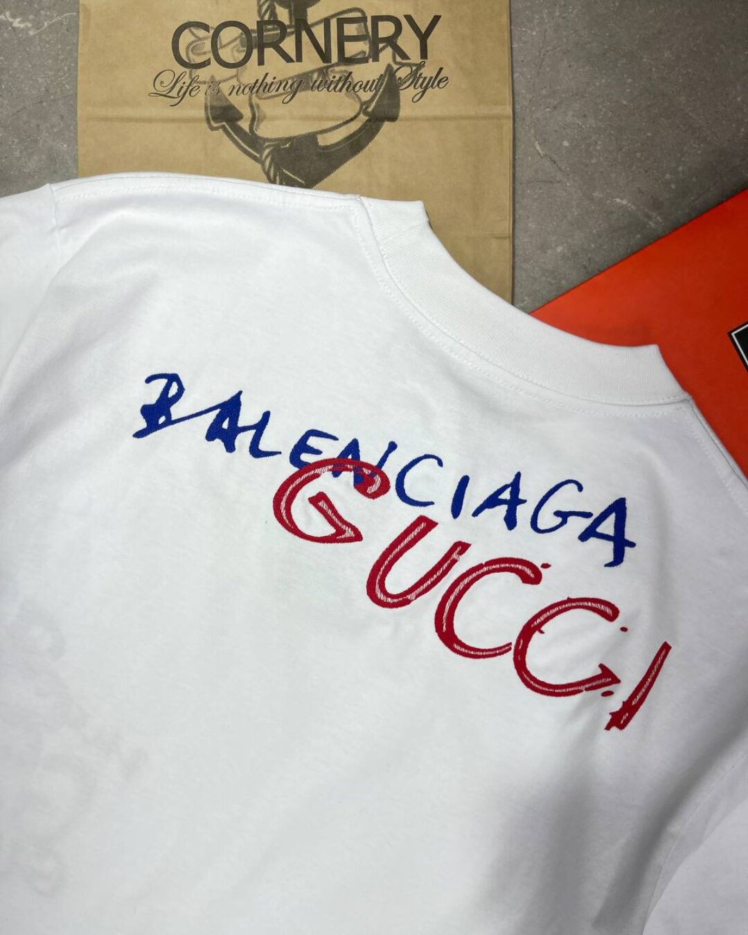 Футболка Gucci x Balenciaga — фото 7
