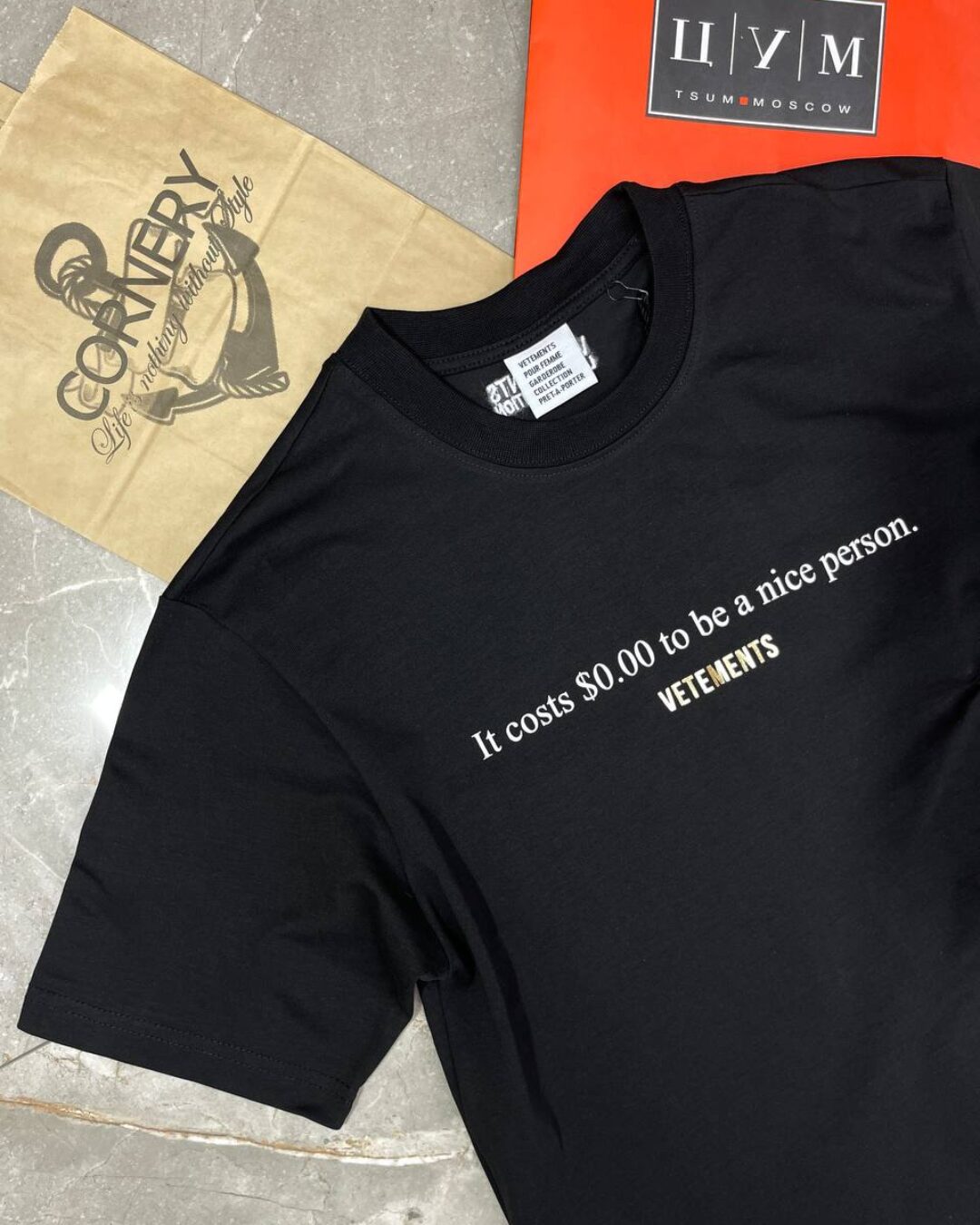 Футболка Vetements Nice Person — фото 3