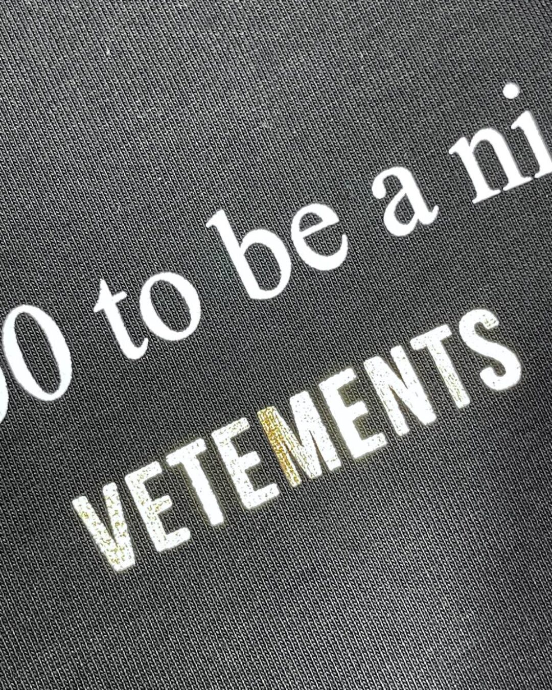 Футболка Vetements Nice Person — фото 7