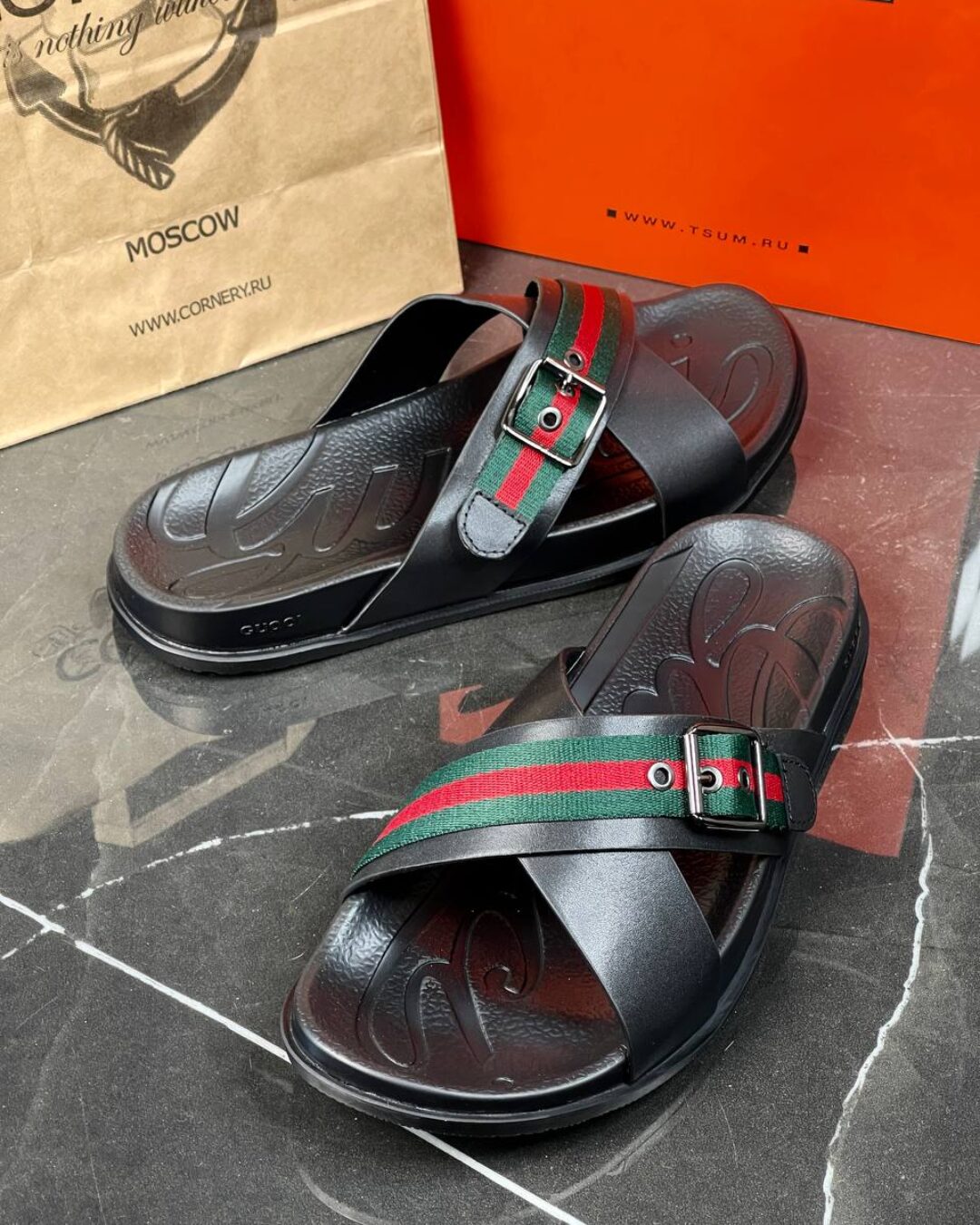 Тапки Gucci (дисконт) — фото 3