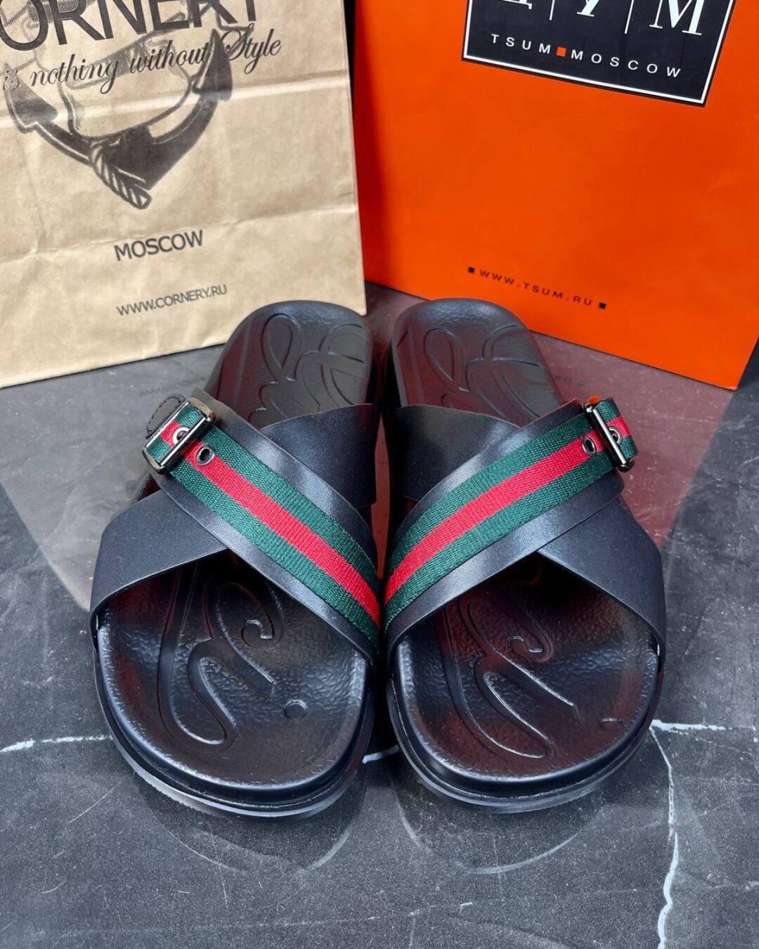 Тапки Gucci (дисконт) — фото 4