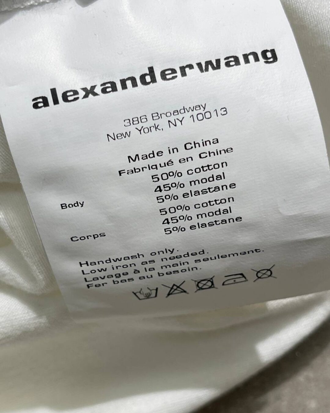Боди Alexander Wang