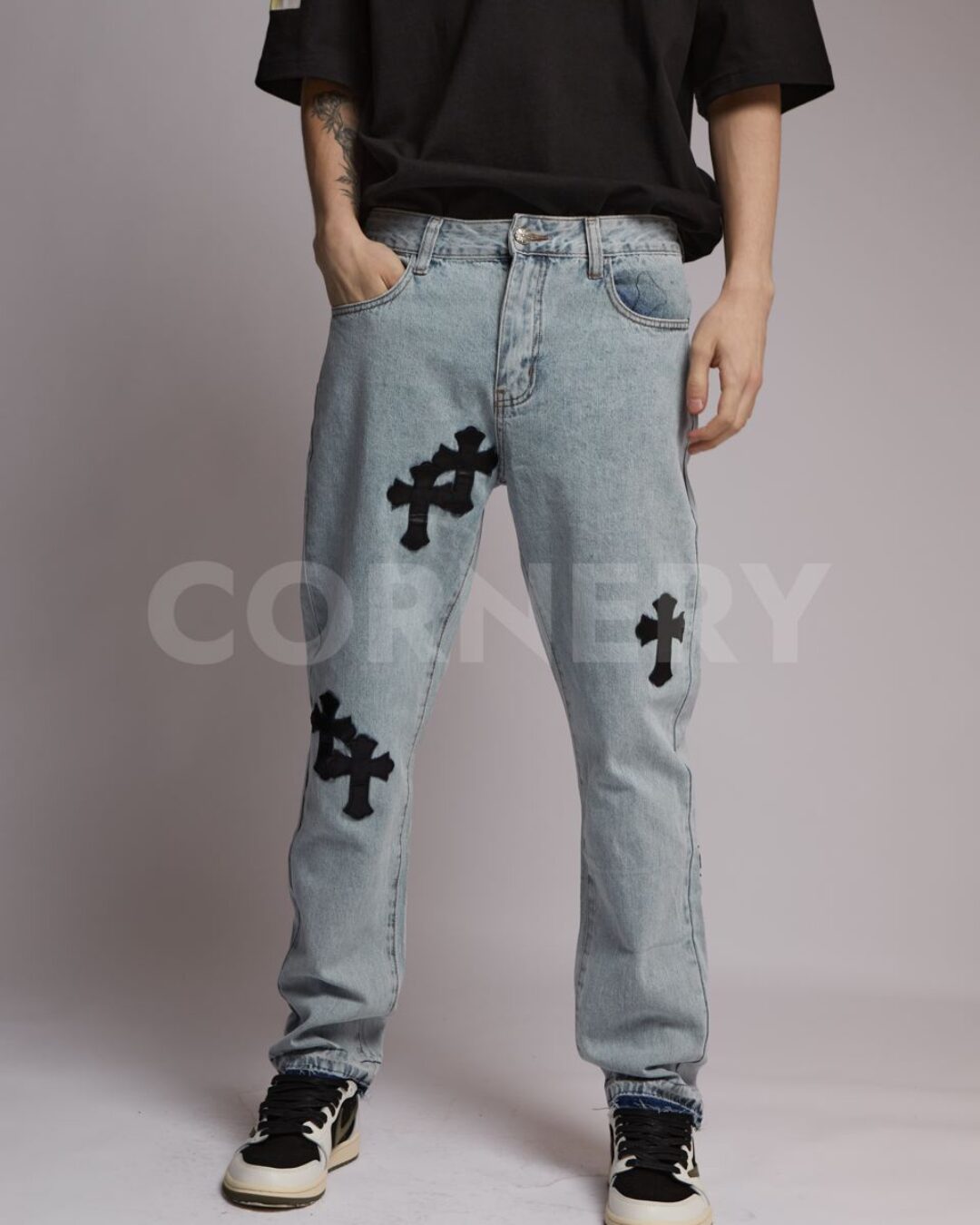 Джинсы Chrome Hearts
