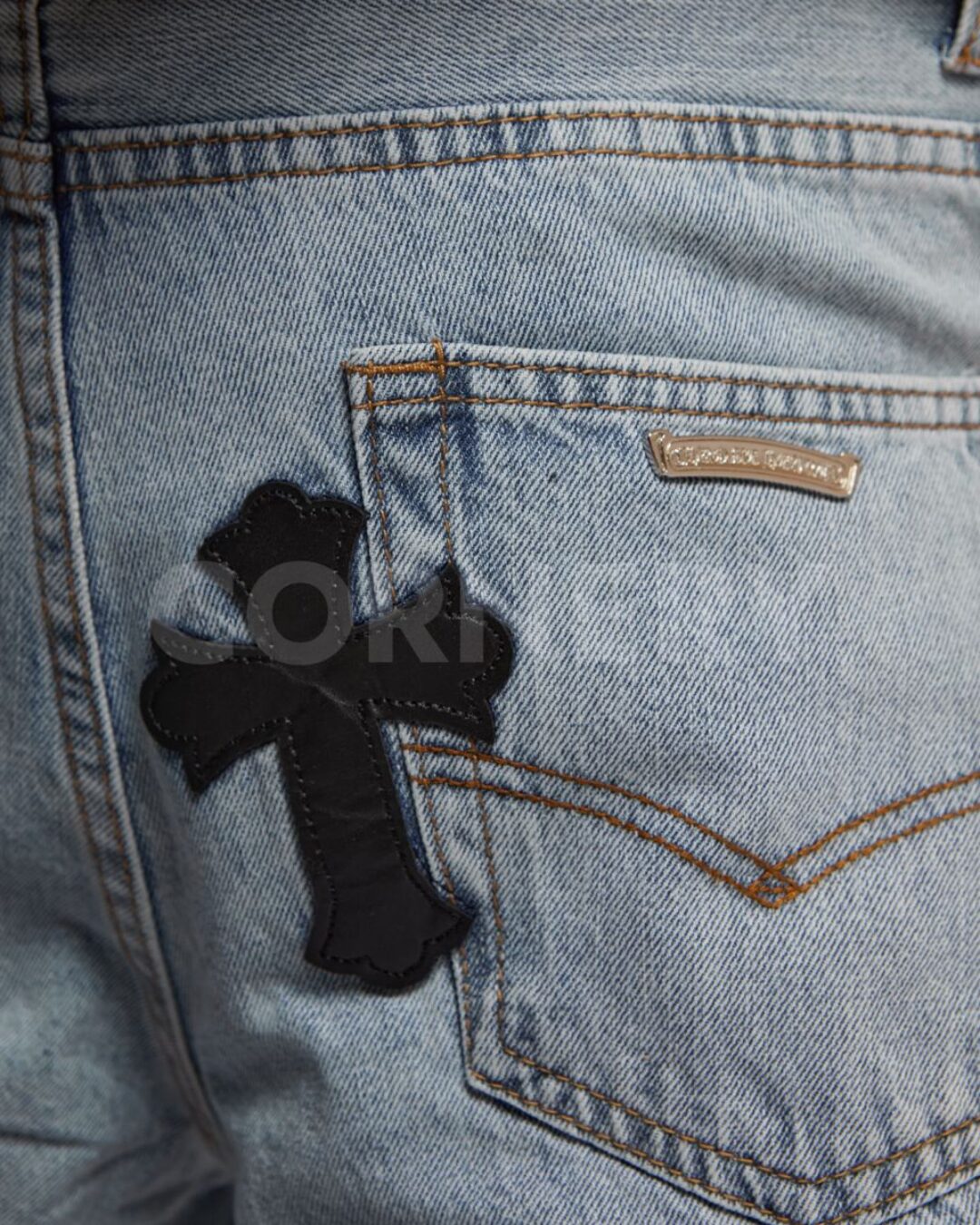 Джинсы Chrome Hearts — фото 8