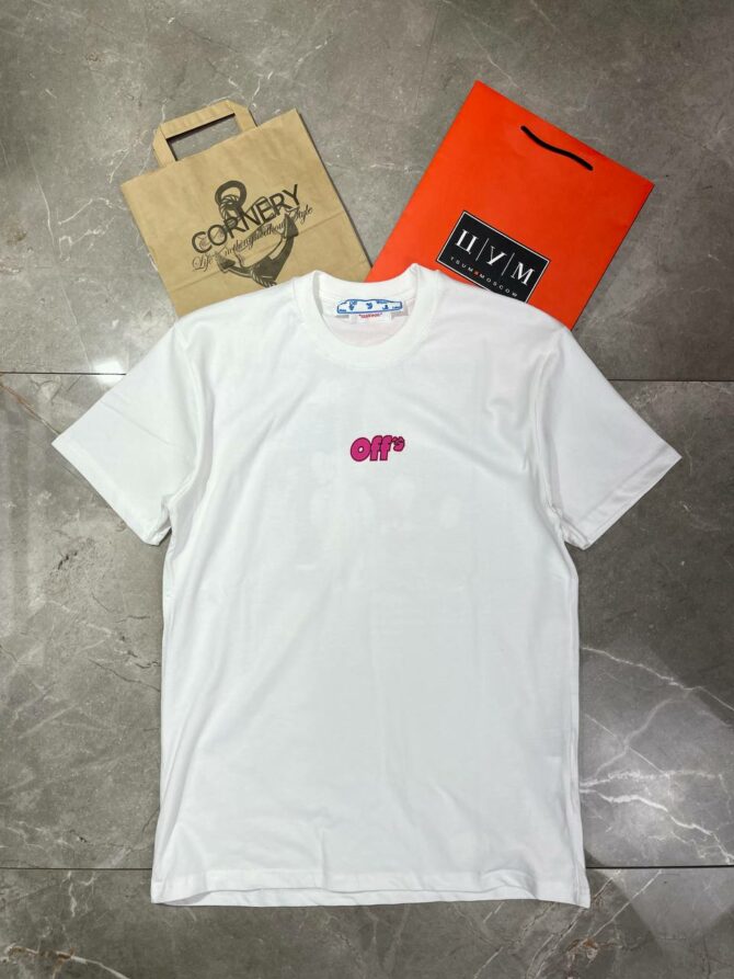 Футболка Off White x Kaws
