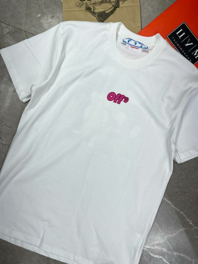 Футболка Off White x Kaws