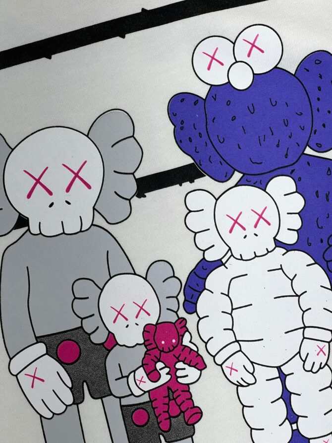 Футболка Off White x Kaws