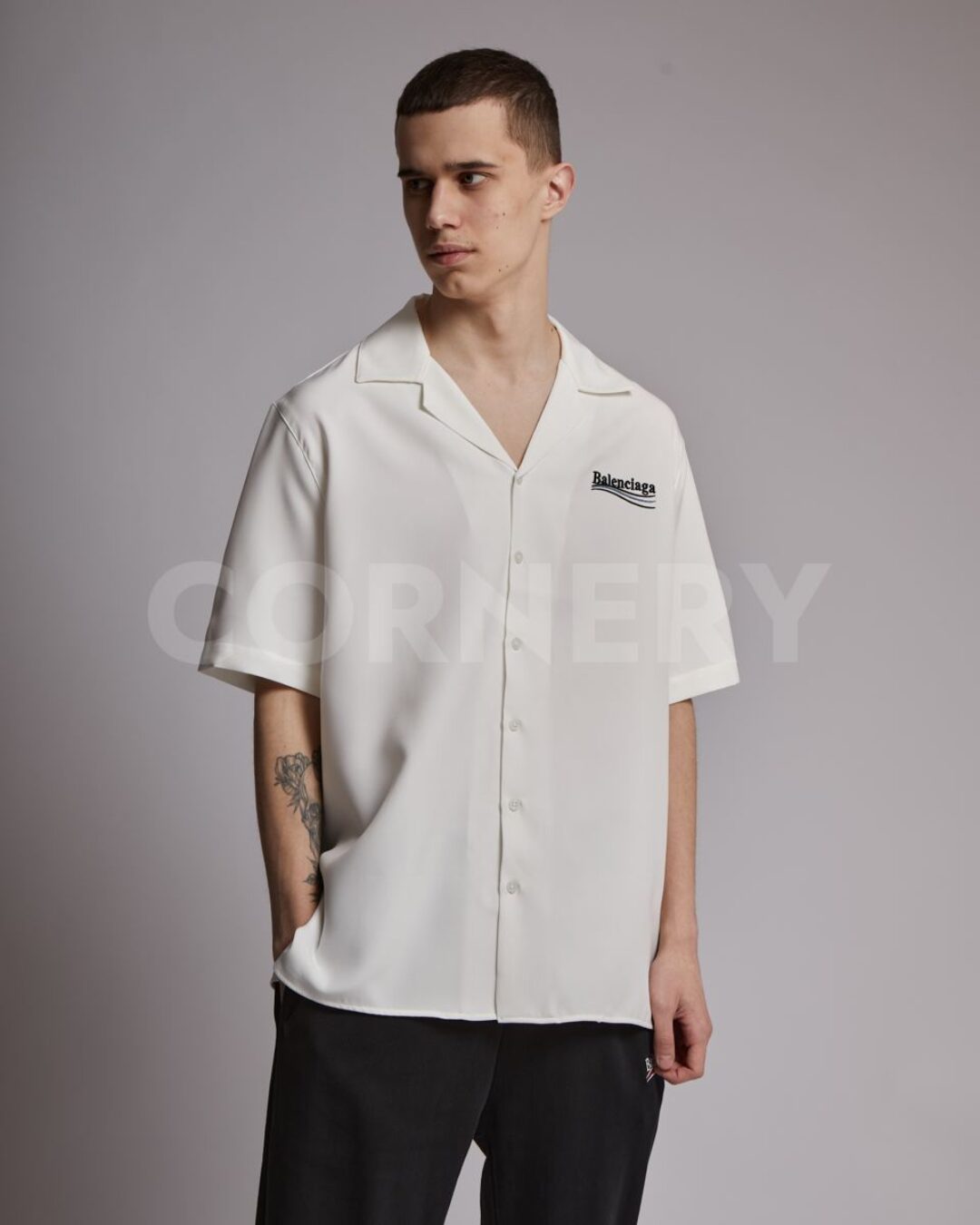 Рубашка Balenciaga — фото 4