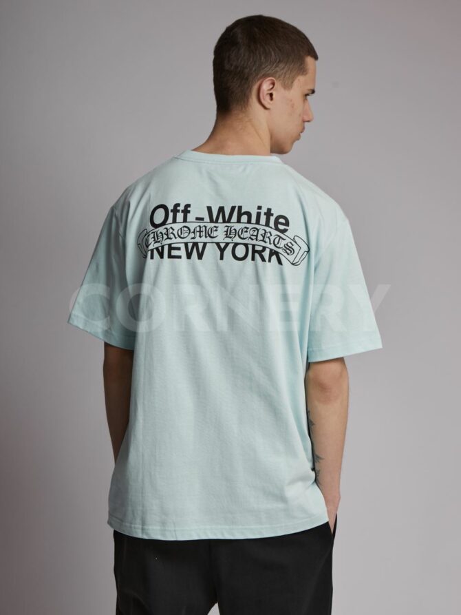Футболка Off White x Chrome Hearts