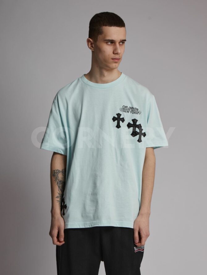 Футболка Off White x Chrome Hearts
