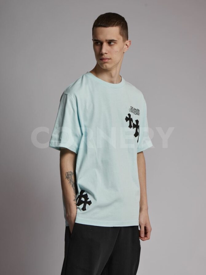 Футболка Off White x Chrome Hearts