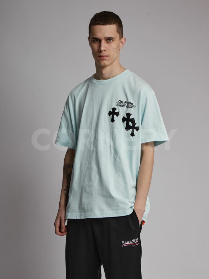 Футболка Off White x Chrome Hearts