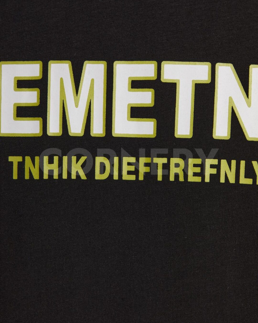 Футболка Vetements Think Dieftrefnly — фото 9